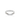 Alianza Justine diamantes 1,00 ct, oro blanco