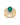 Anillo Almanzor esmeralda, oro