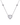 Colgante heart, topacio blanco y diamantes