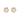 Pendientes Flor oro y madreperla