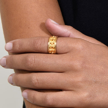Anillo Timbal oro amarillo