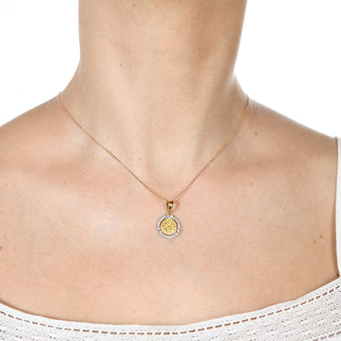 Colgante Petra diamantes, oro