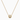 Colgante Bouquet mini diamante, oro