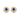 Pendientes Flor de Loto pequeños zafiros, oro