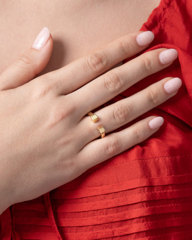 Anillo Cubos, oro