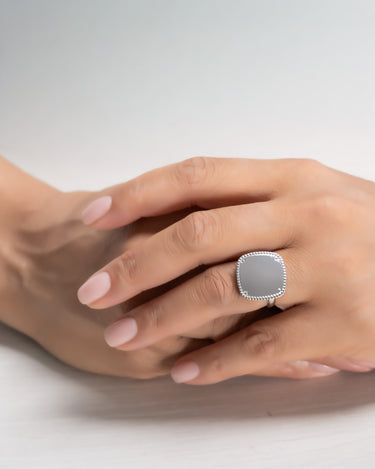 Anillo Falla, plata