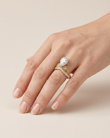 Anillo Gran Imperial diamantes, oro