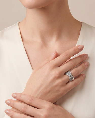 Anillo Isabella, plata