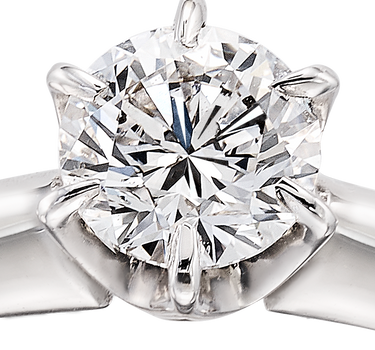 Anillo Jaqueline diamante 0,30 ct, oro blanco