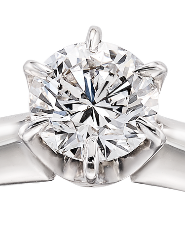 Anillo Jaqueline diamante 0,30 ct, oro blanco