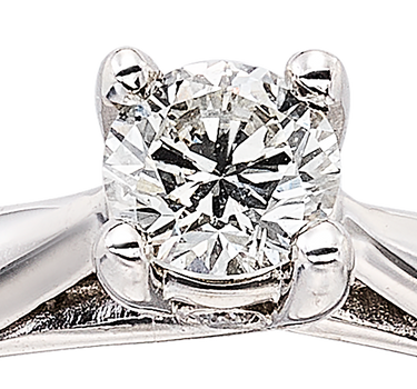 Anillo Kaia diamantes 0,20 ct, oro blanco