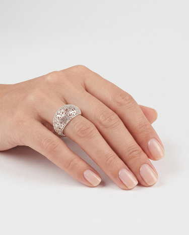 Anillo Kym, plata