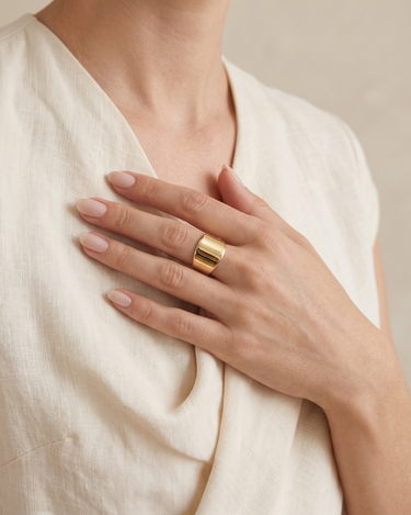 Anillo La Moraleja maxi, oro