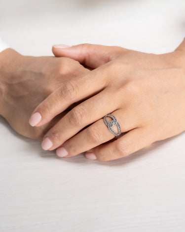 Anillo Mozart marcasitas, plata