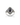 Anillo Neru Ónix, plata