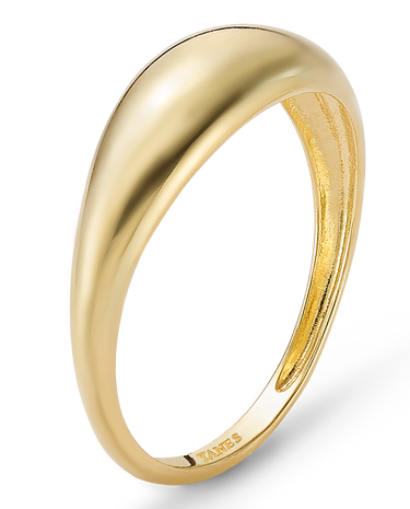 Anillo Smooth, oro 9K
