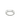 Anillo Split, plata