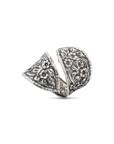 Anillo Traviata Diagonal, plata