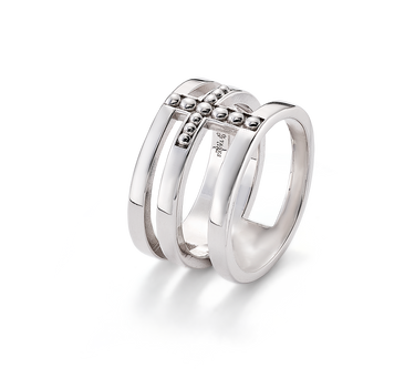 Anillo Trinity, plata