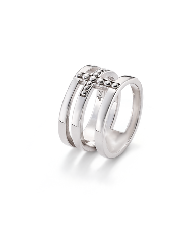 Anillo Trinity, plata