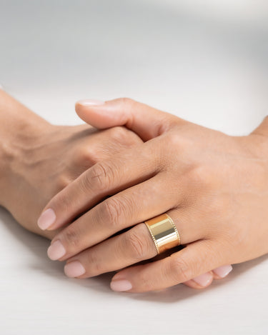 Anillo Yepes, plata dorada