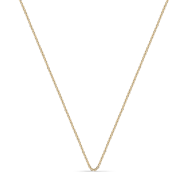 Cadena Rolo Madrid 1 mm, oro