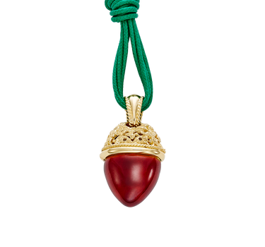 Colgante Bellota Albayzin esmalte, oro