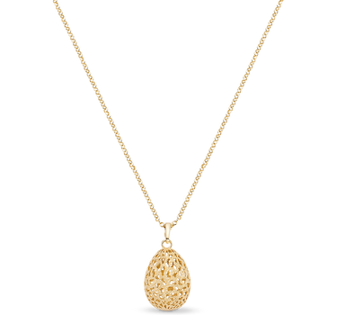 Colgante Bolshoi mini, plata dorada