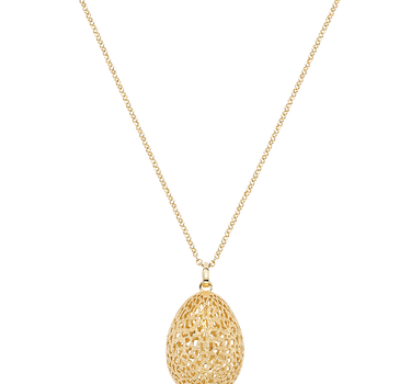 Colgante Bolshoi, plata dorada