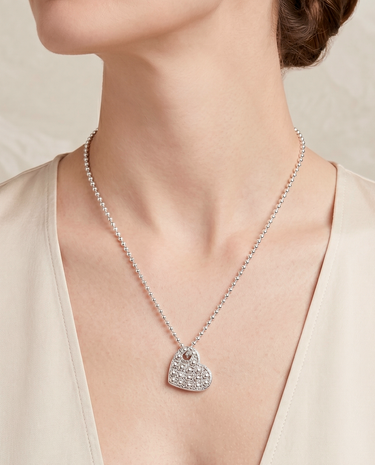 Isabella pendant, silver
