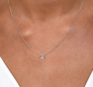 Colgante Oval Mini, oro