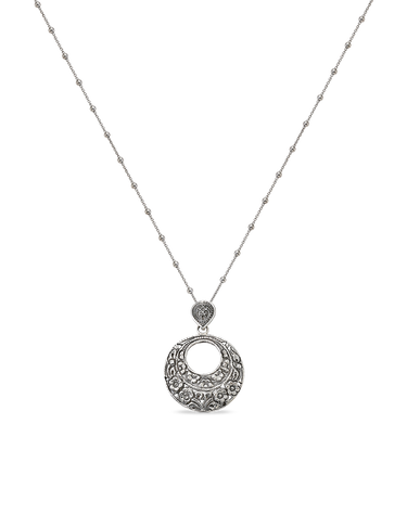 Colgante Traviata Disco, plata