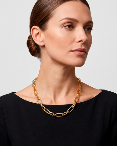 Collar Altai, plata dorada