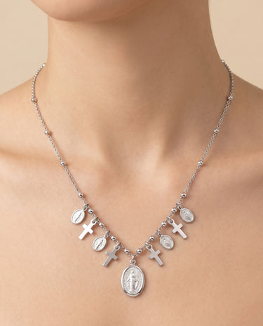 Bac Necklace, silver