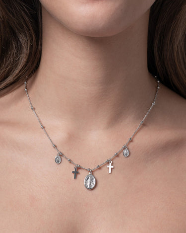 Collar Keila, plata