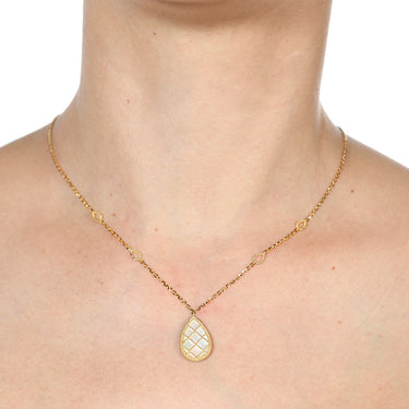 Collar Magan madreperla, oro