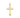 Cruz Bondad 14 x 22 mm, oro 9K