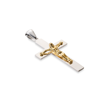 Cruz Entrega, plata dorada