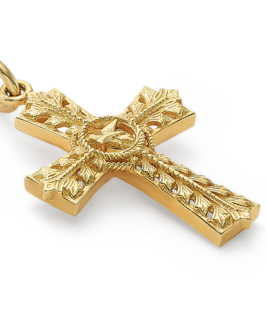 Cruz Espíritu Santo, oro