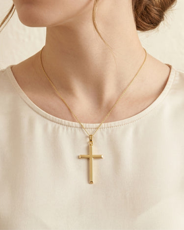 Cruz Gracia 17 x 30 mm, oro 9K