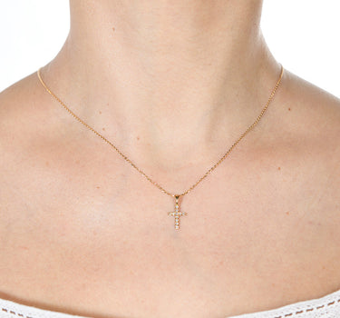 Cruz Luce diamantes, oro