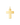 Cruz Square 22 x 16 mm, oro