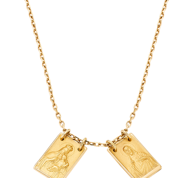 Escapulario Esperanza, oro
