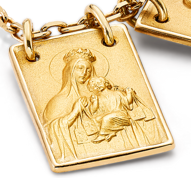 Escapulario Esperanza, oro