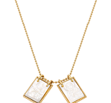 Escapulario Vida, oro