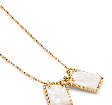 Escapulario Vida, oro