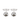 Gemelos nudo, plata