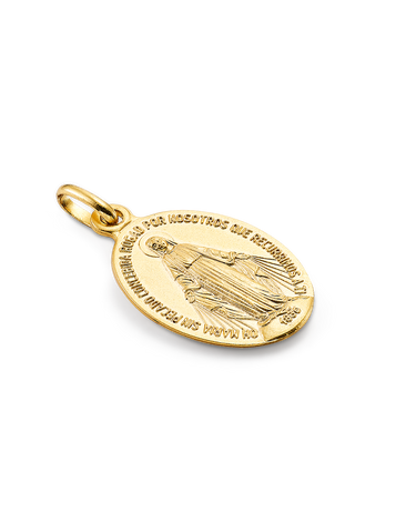 Medalla Milagrosa 19 x 14 mm, oro
