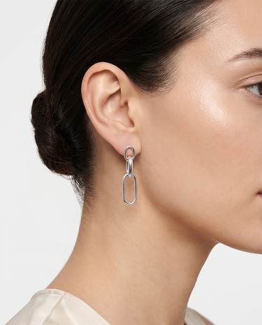 Pendientes Altai, plata