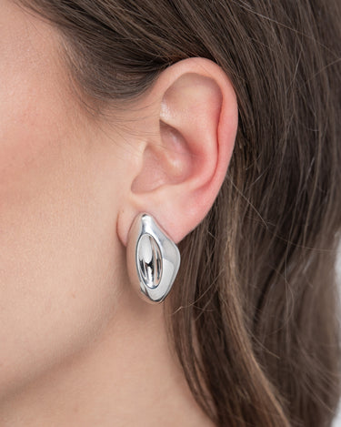 Pendientes Brela, plata